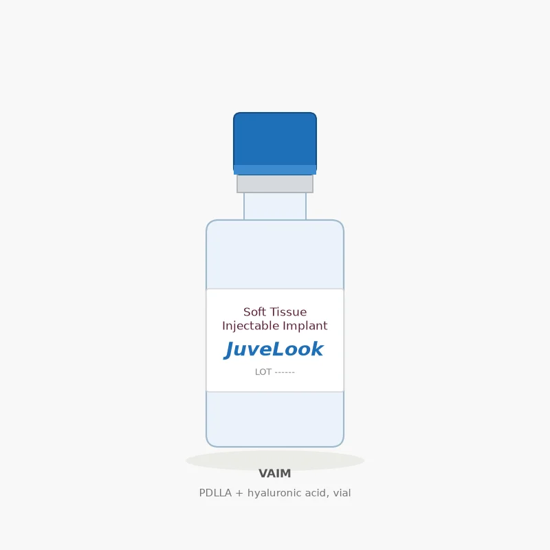 Illustration of JuveLook vial