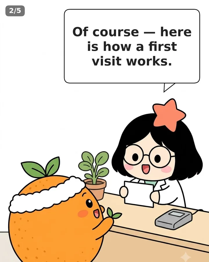 I am actually the doctor, panel 2 of 4