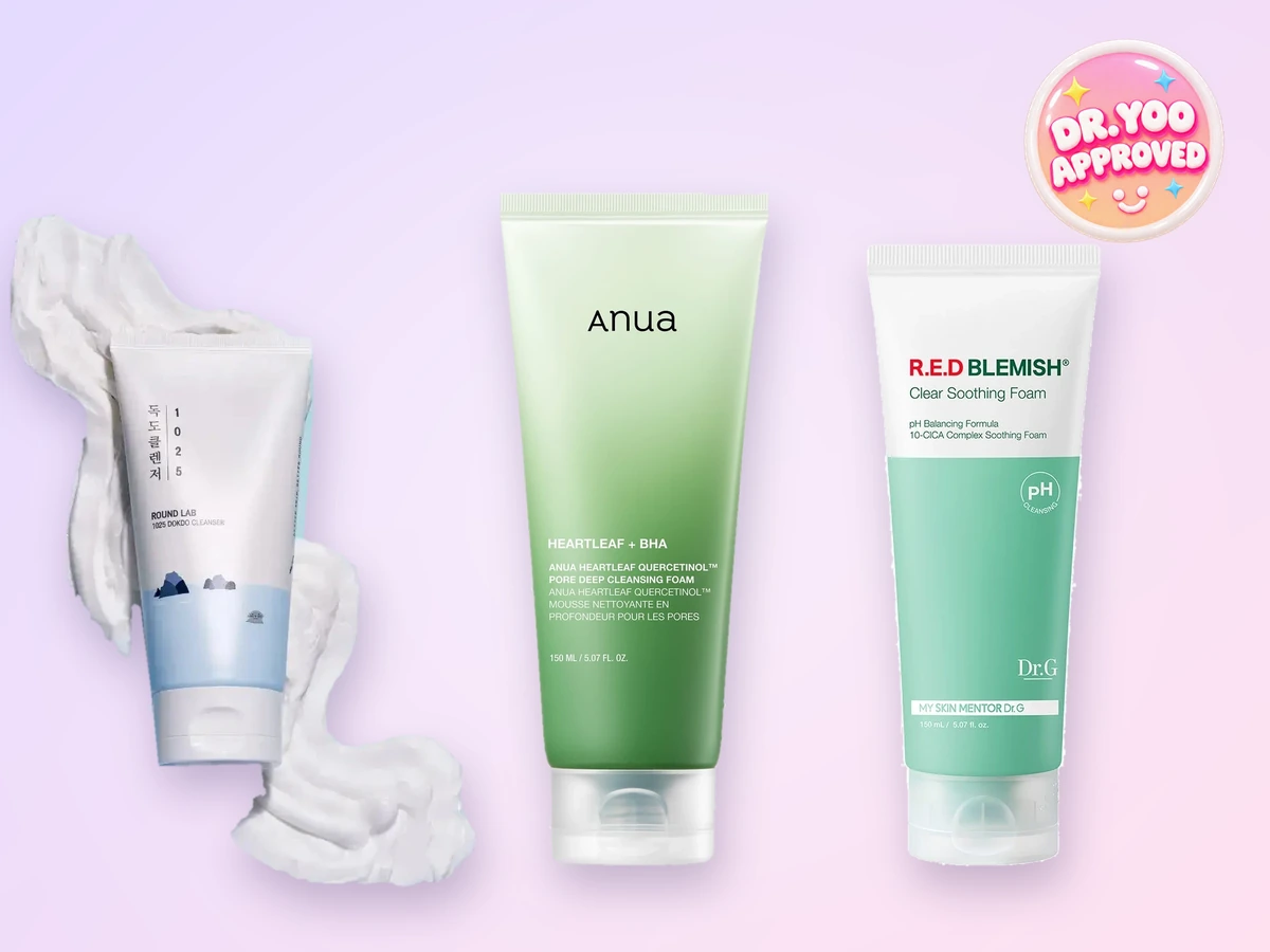Which Korean Foam Cleanser Is Gentle? 5 Olive Young Picks