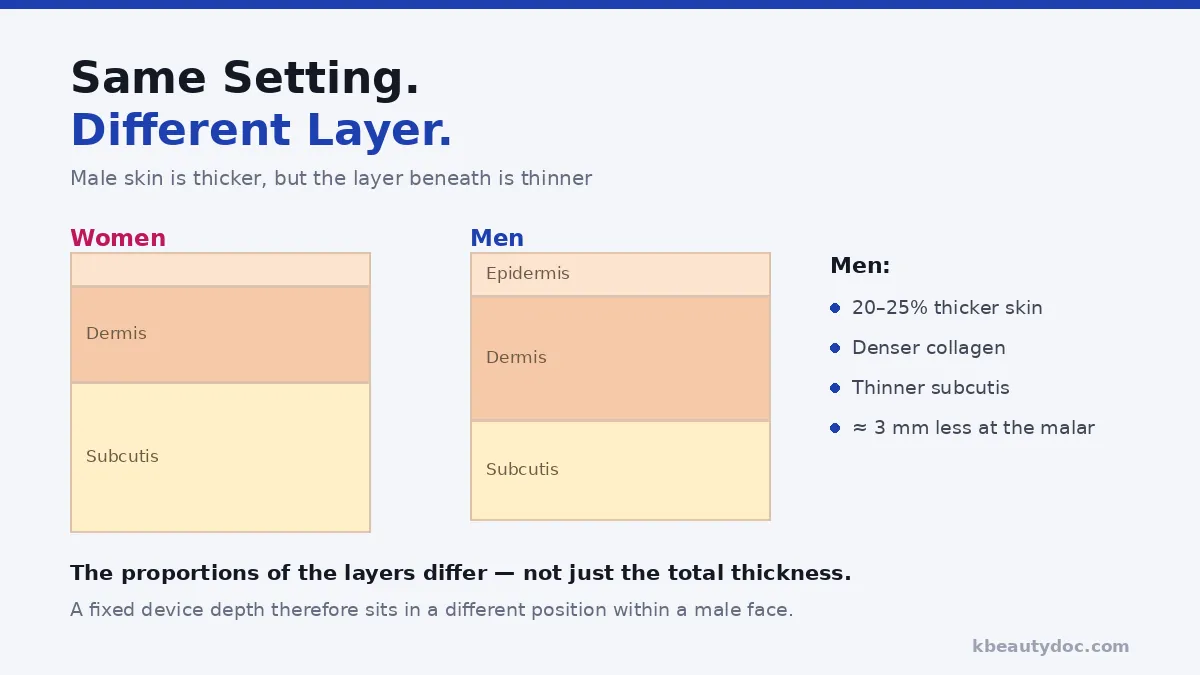 How male and female skin differ, and what it means for treatment