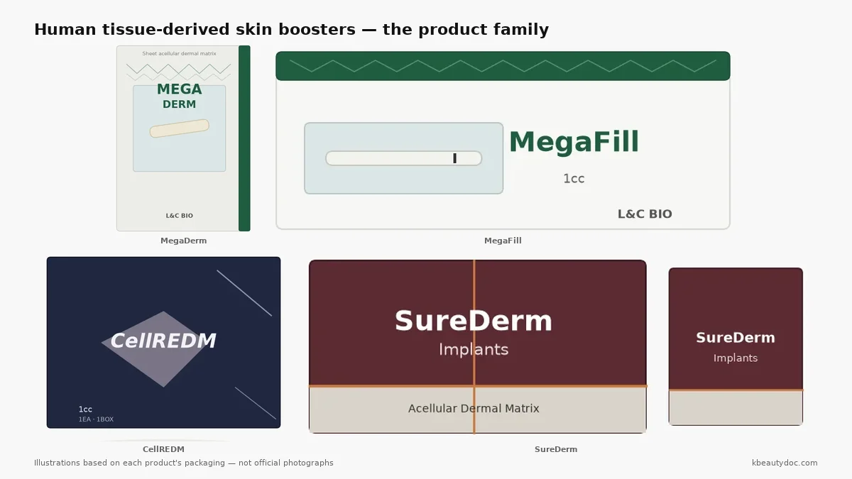 Human Tissue-Derived Skin Boosters in Korea: What Re2O and CellREDM Actually Are